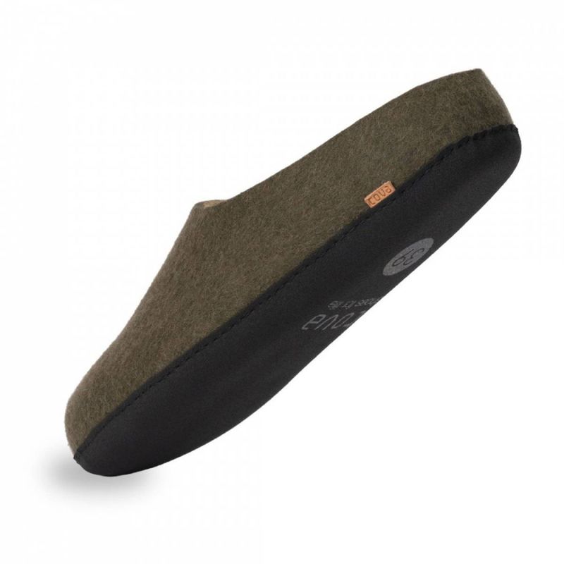 Slipper X - Forest green